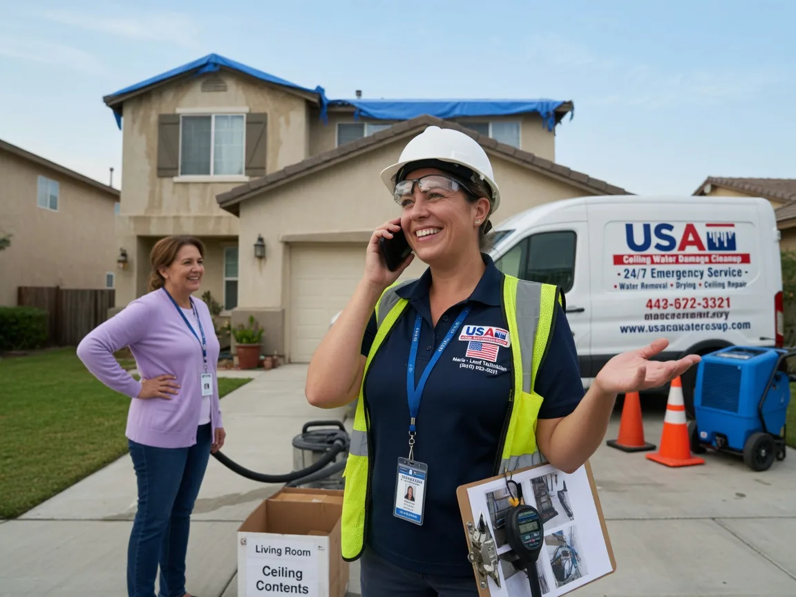 Ceiling Water Damage Restoration Ardenvoir, WA FAQs